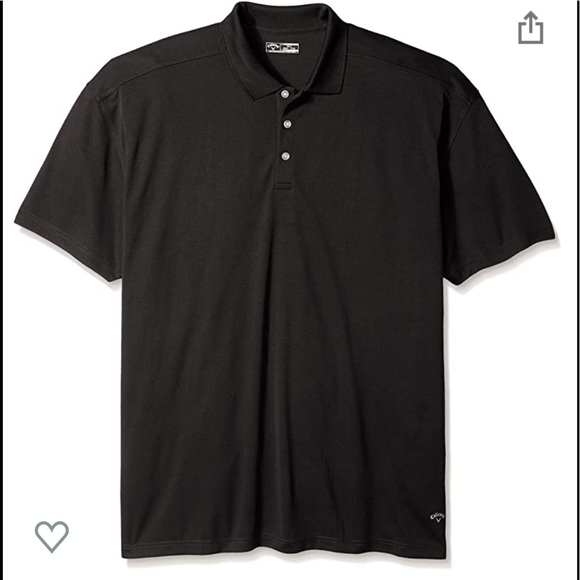 Callaway Other - Callaway C tech Black Golf Polo